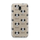 Bedlington Whippet Icon with Name Samsung J5 2017 Case