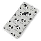 Bedlington Whippet Icon with Name iPhone 8 Plus Bumper Case on Silver iPhone Alternative Image