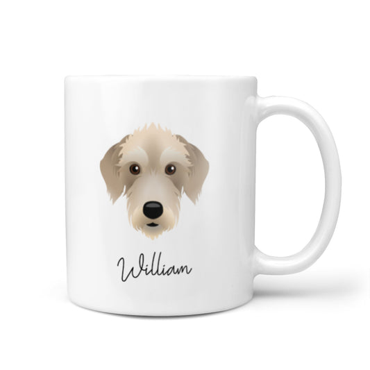 Bedlington Whippet Personalised 10oz Mug