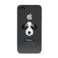 Bedlington Whippet Personalised Apple iPhone 4s Case