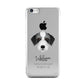 Bedlington Whippet Personalised Apple iPhone 5c Case