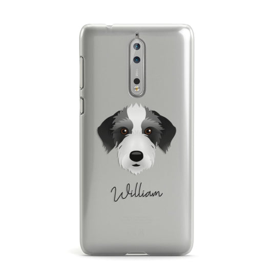 Bedlington Whippet Personalised Nokia Case