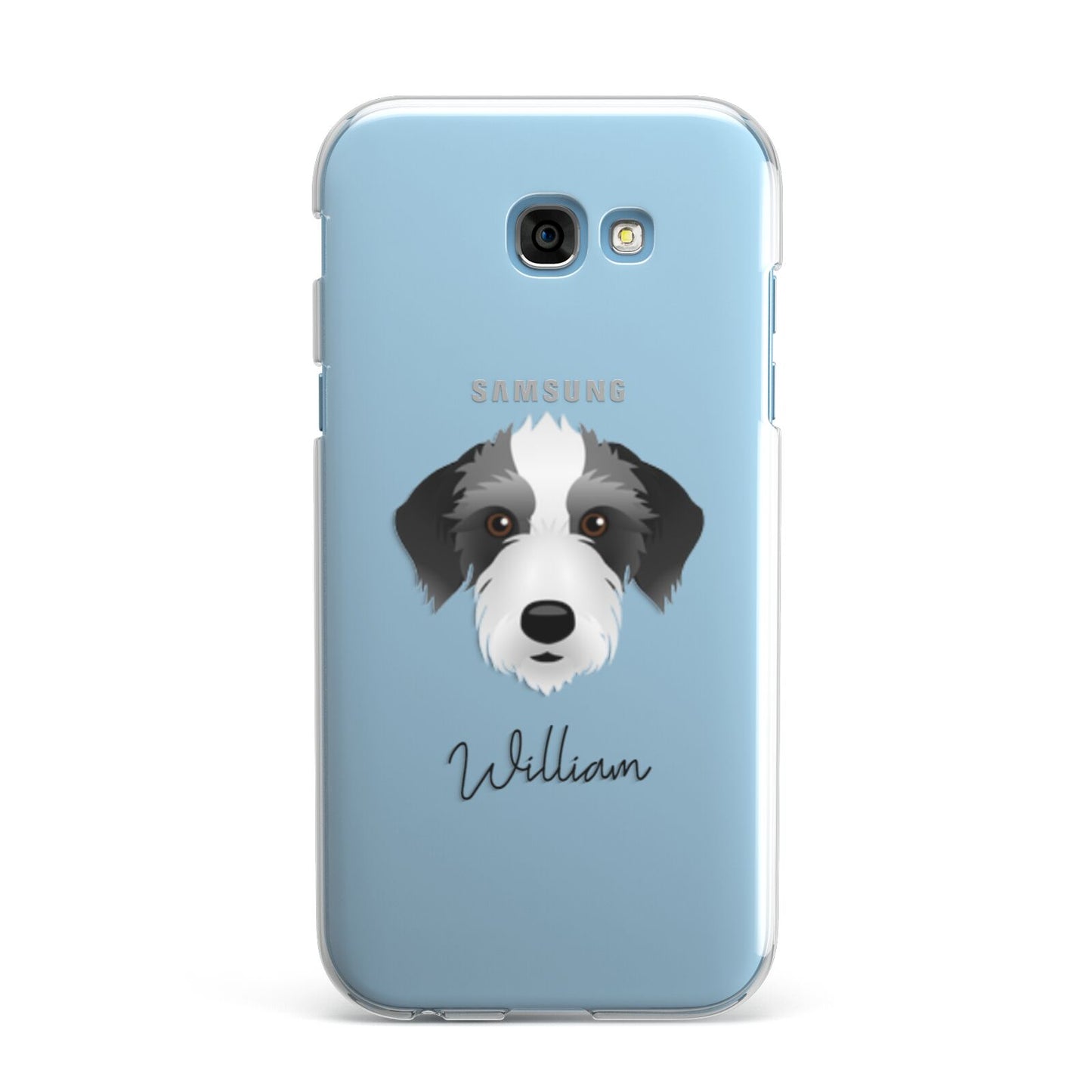 Bedlington Whippet Personalised Samsung Galaxy A7 2017 Case