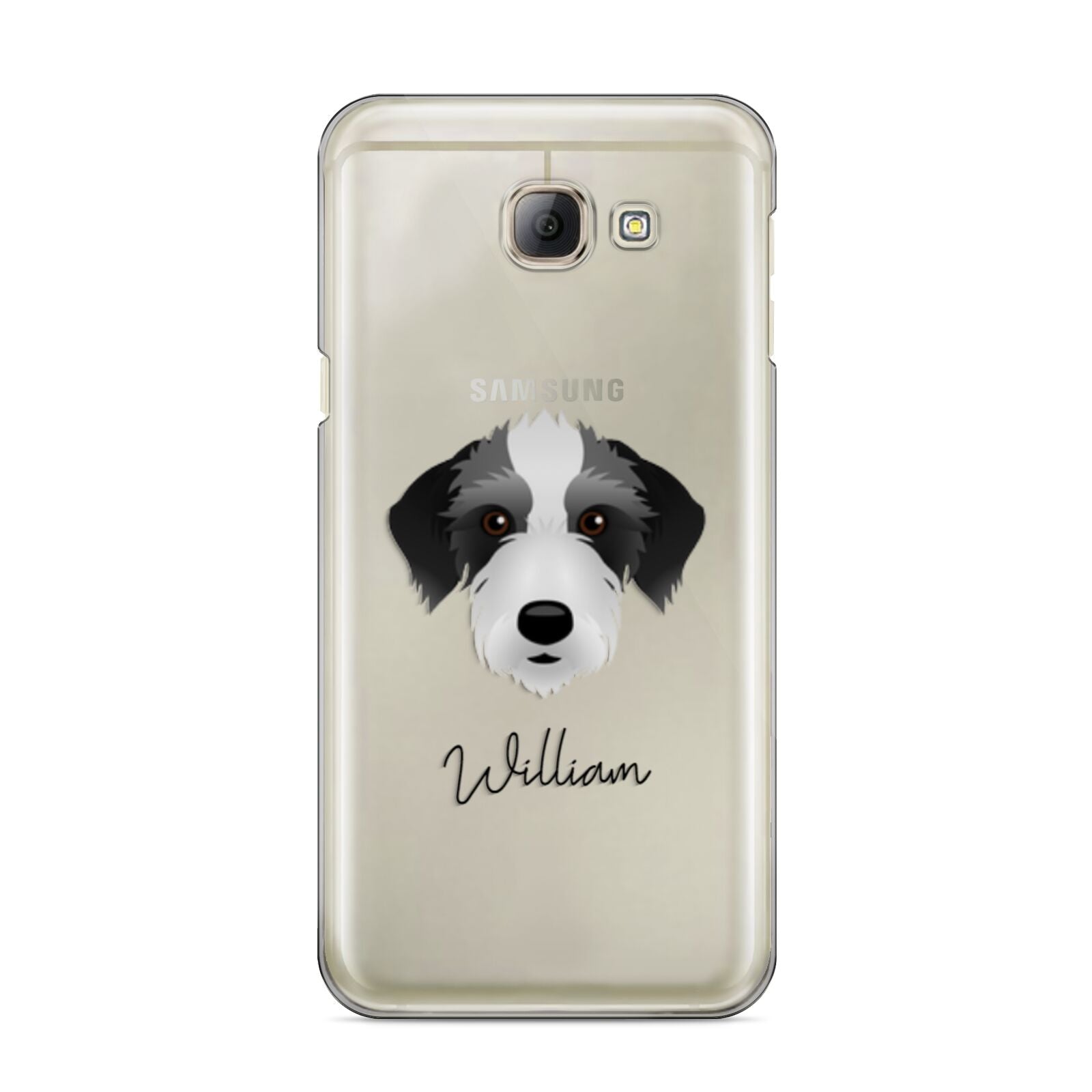 Bedlington Whippet Personalised Samsung Galaxy A8 2016 Case