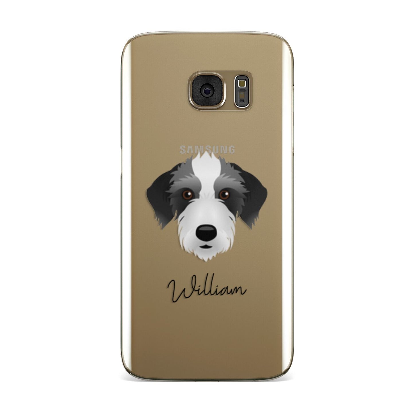Bedlington Whippet Personalised Samsung Galaxy Case