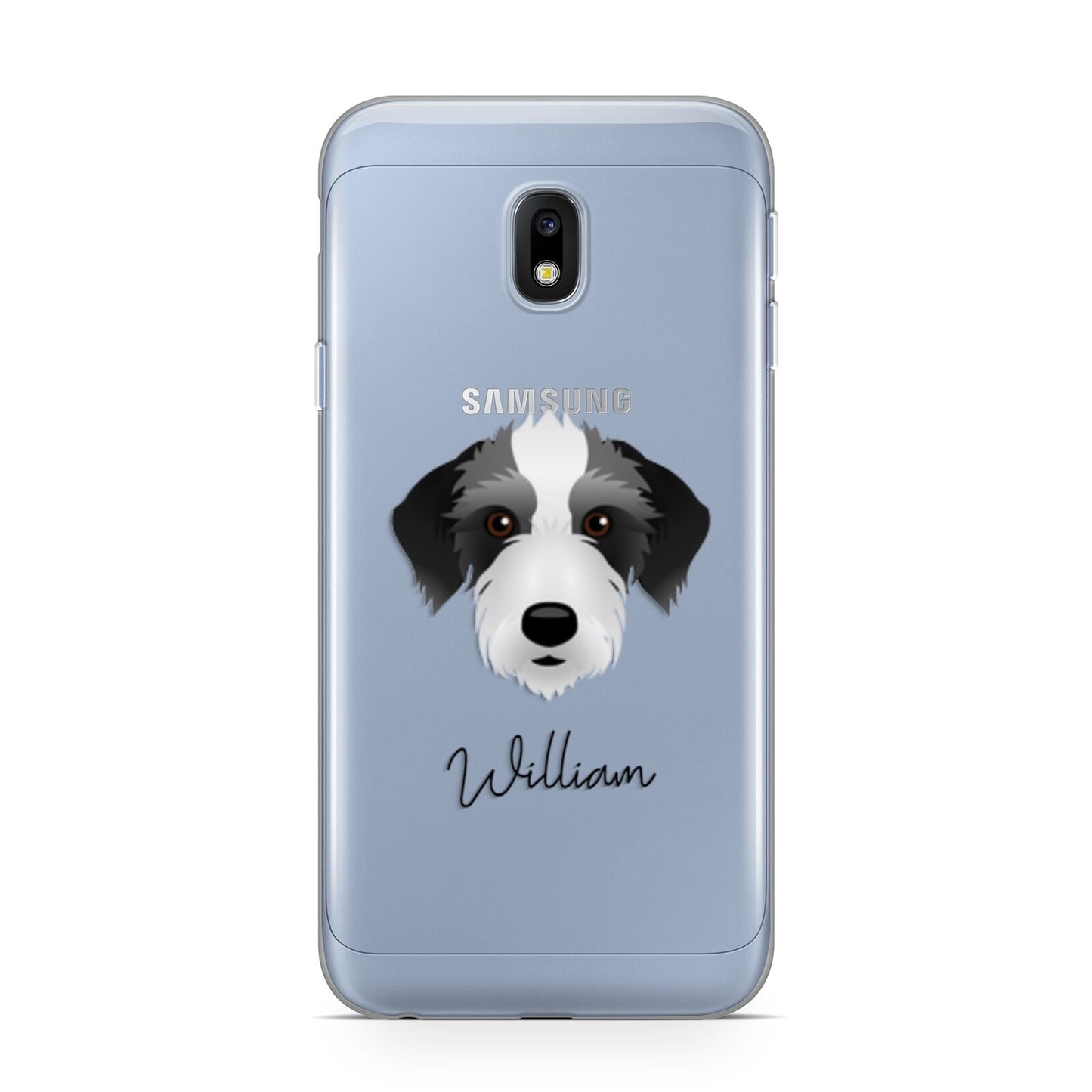 Bedlington Whippet Personalised Samsung Galaxy J3 2017 Case