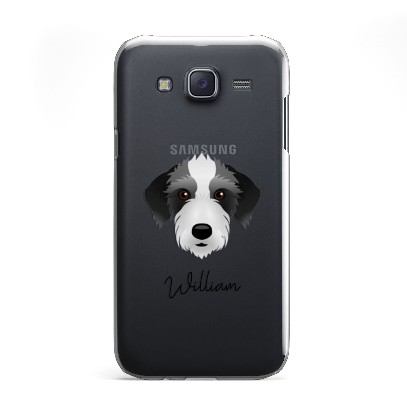 Bedlington Whippet Personalised Samsung Galaxy J5 Case