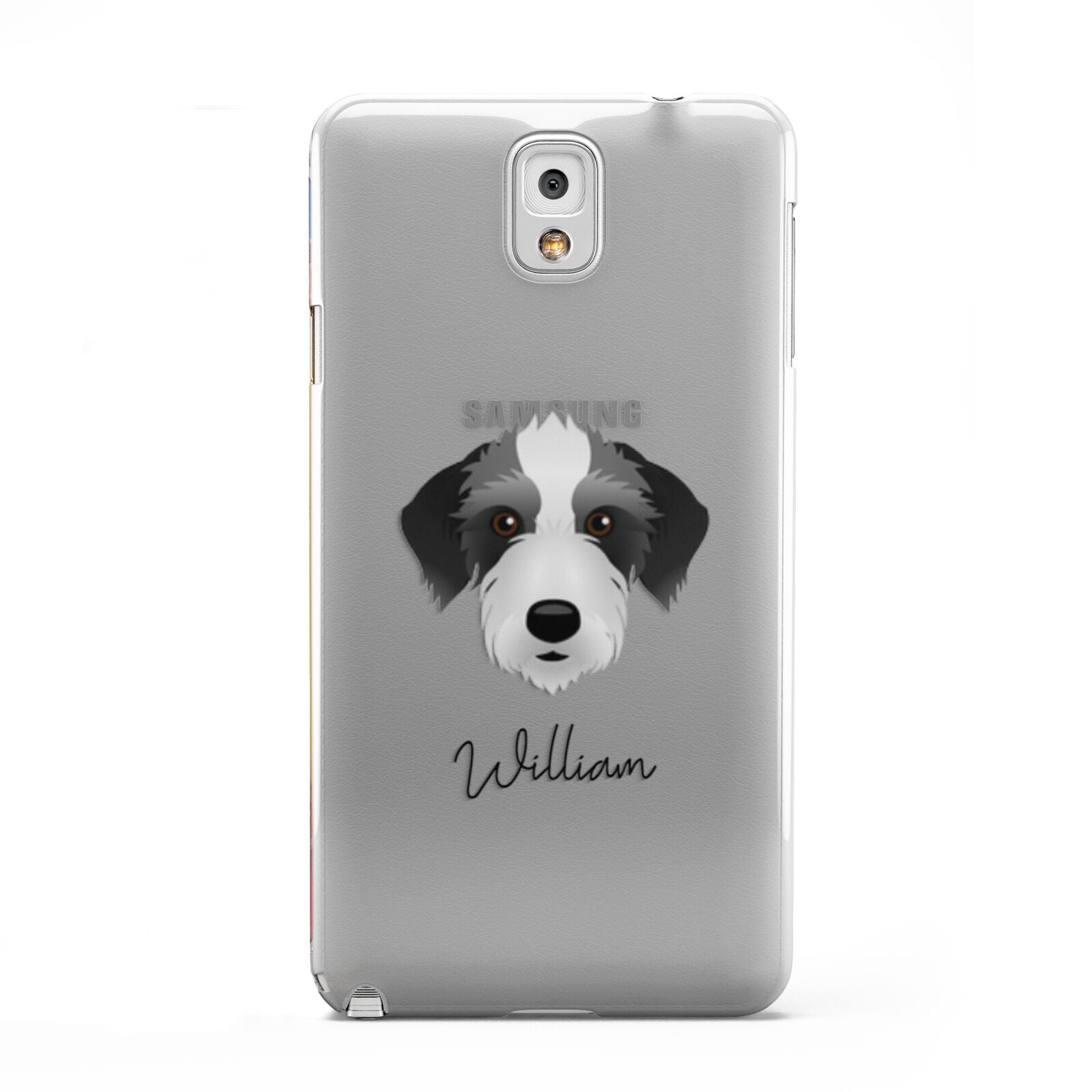 Bedlington Whippet Personalised Samsung Galaxy Note 3 Case