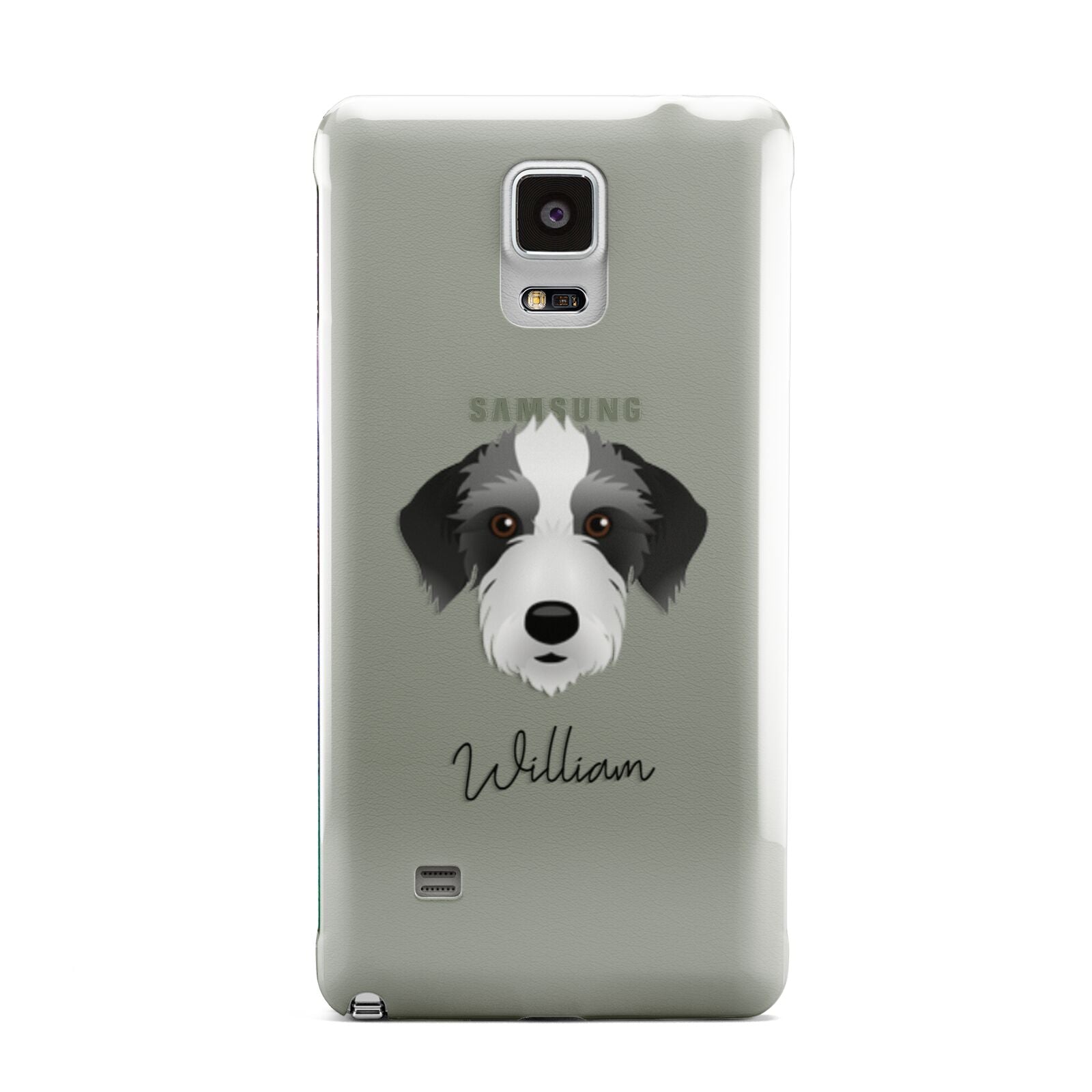 Bedlington Whippet Personalised Samsung Galaxy Note 4 Case