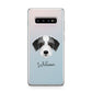 Bedlington Whippet Personalised Samsung Galaxy S10 Plus Case