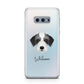 Bedlington Whippet Personalised Samsung Galaxy S10E Case