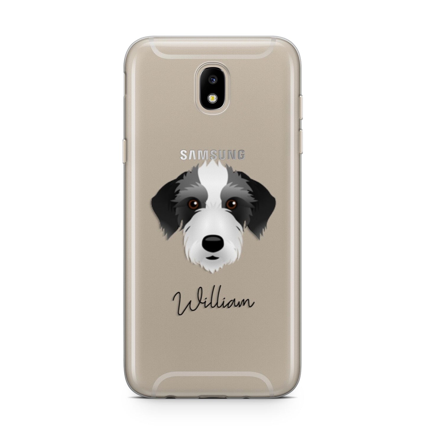 Bedlington Whippet Personalised Samsung J5 2017 Case