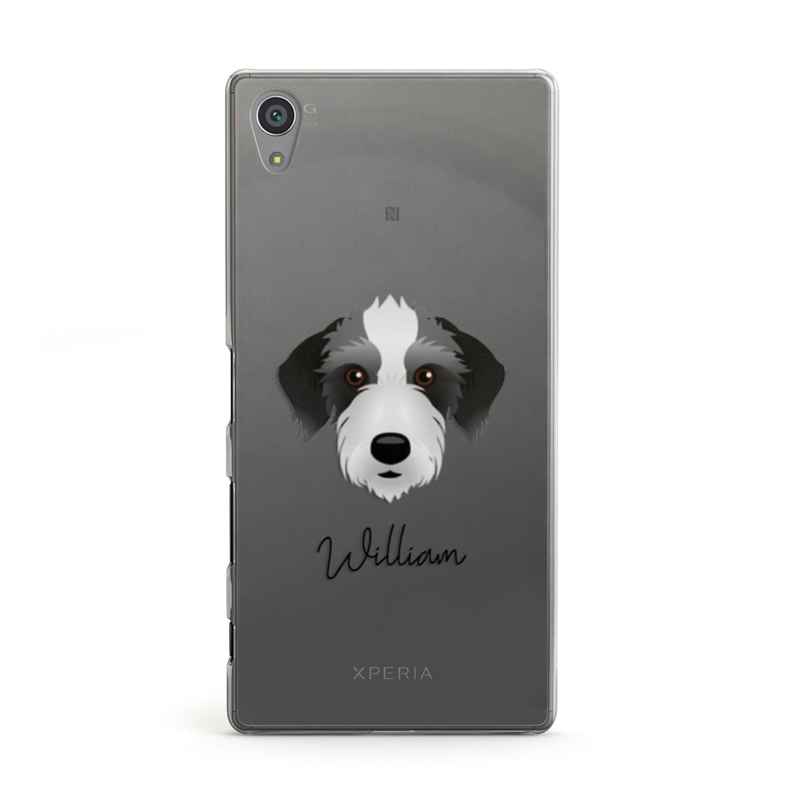 Bedlington Whippet Personalised Sony Xperia Case