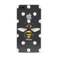 Bee Illustration with Daisies Apple iPhone 4s Case