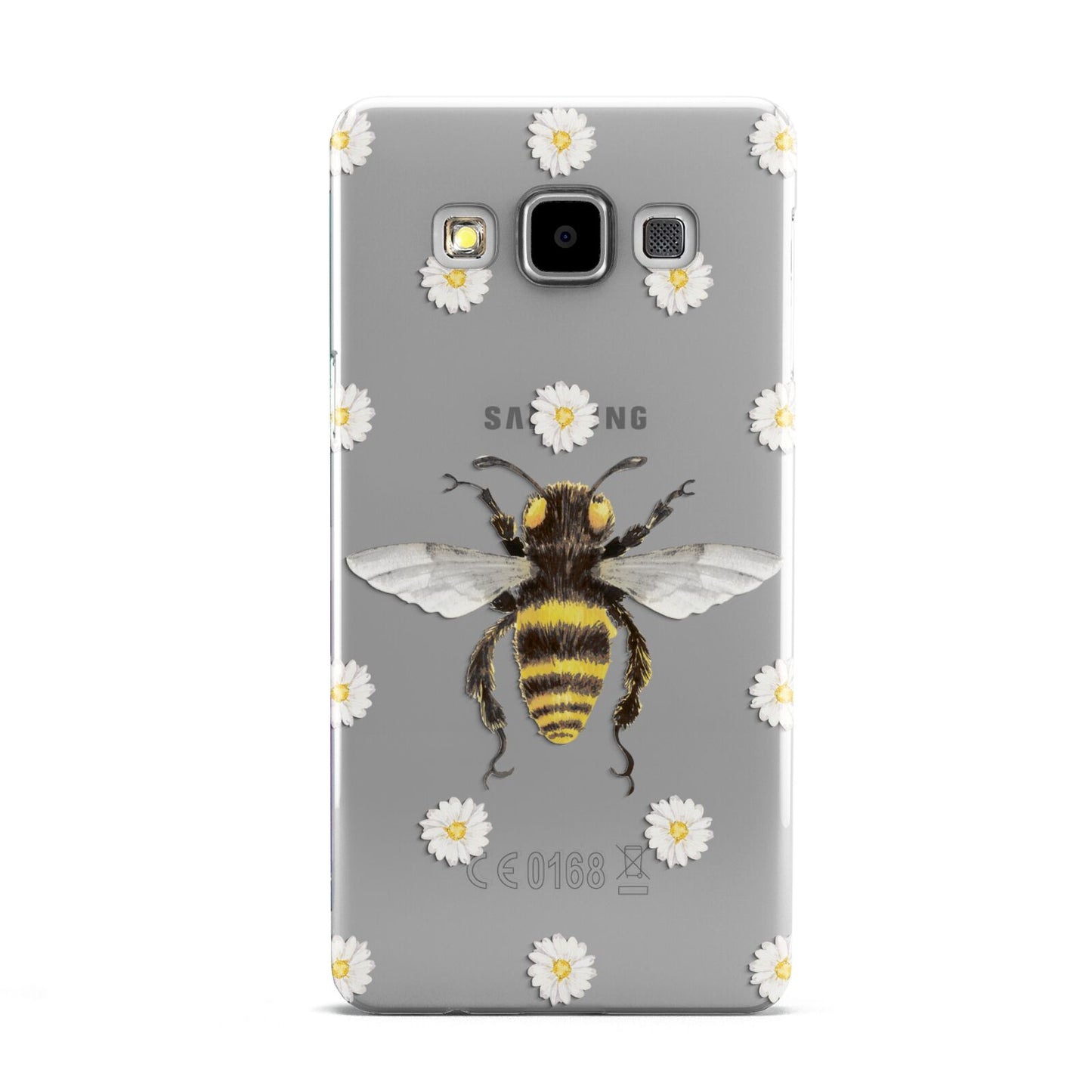 Bee Illustration with Daisies Samsung Galaxy A5 Case