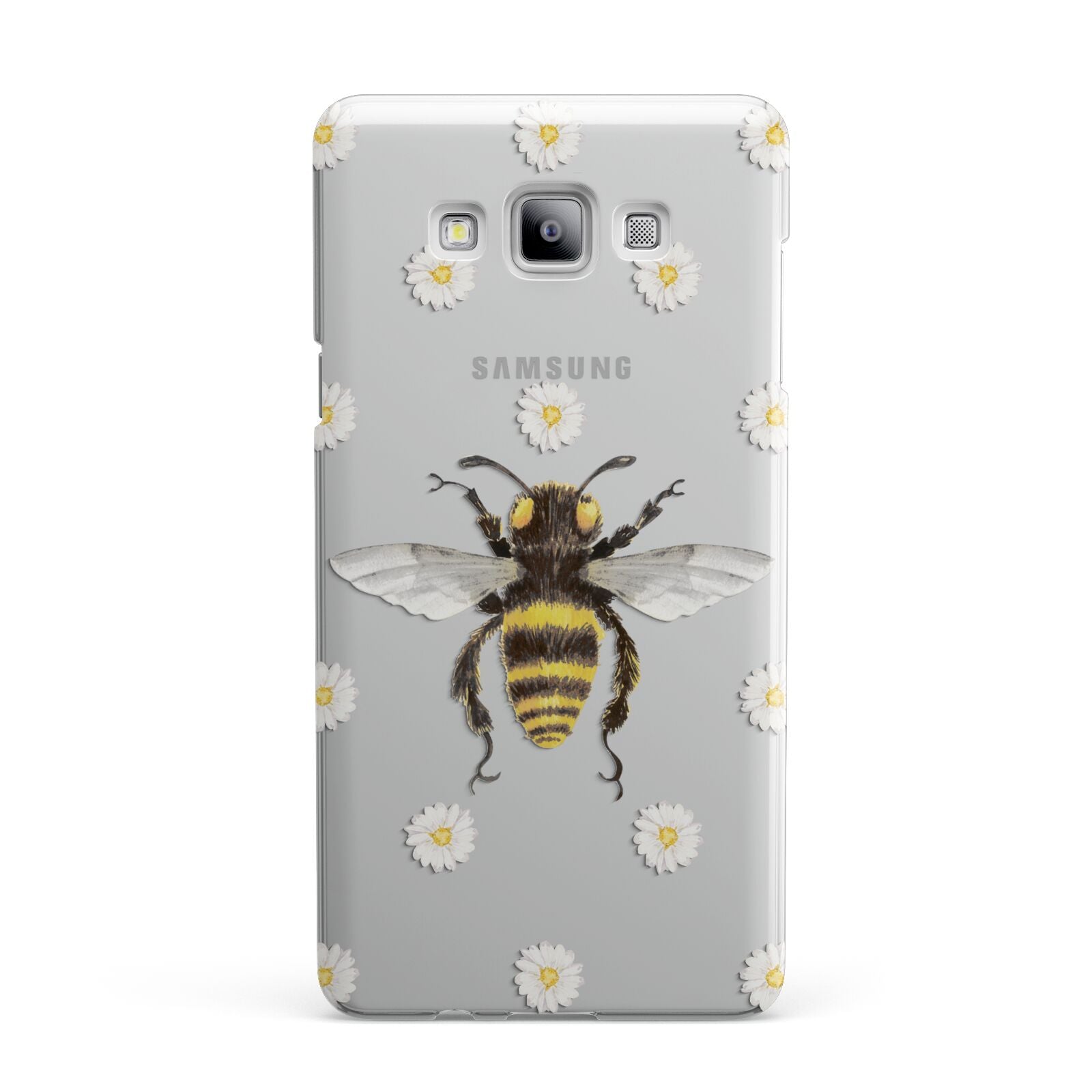 Bee Illustration with Daisies Samsung Galaxy A7 2015 Case