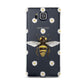 Bee Illustration with Daisies Samsung Galaxy Alpha Case
