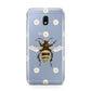 Bee Illustration with Daisies Samsung Galaxy J3 2017 Case