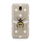 Bee Illustration with Daisies Samsung J5 2017 Case