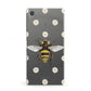 Bee Illustration with Daisies Sony Xperia Case