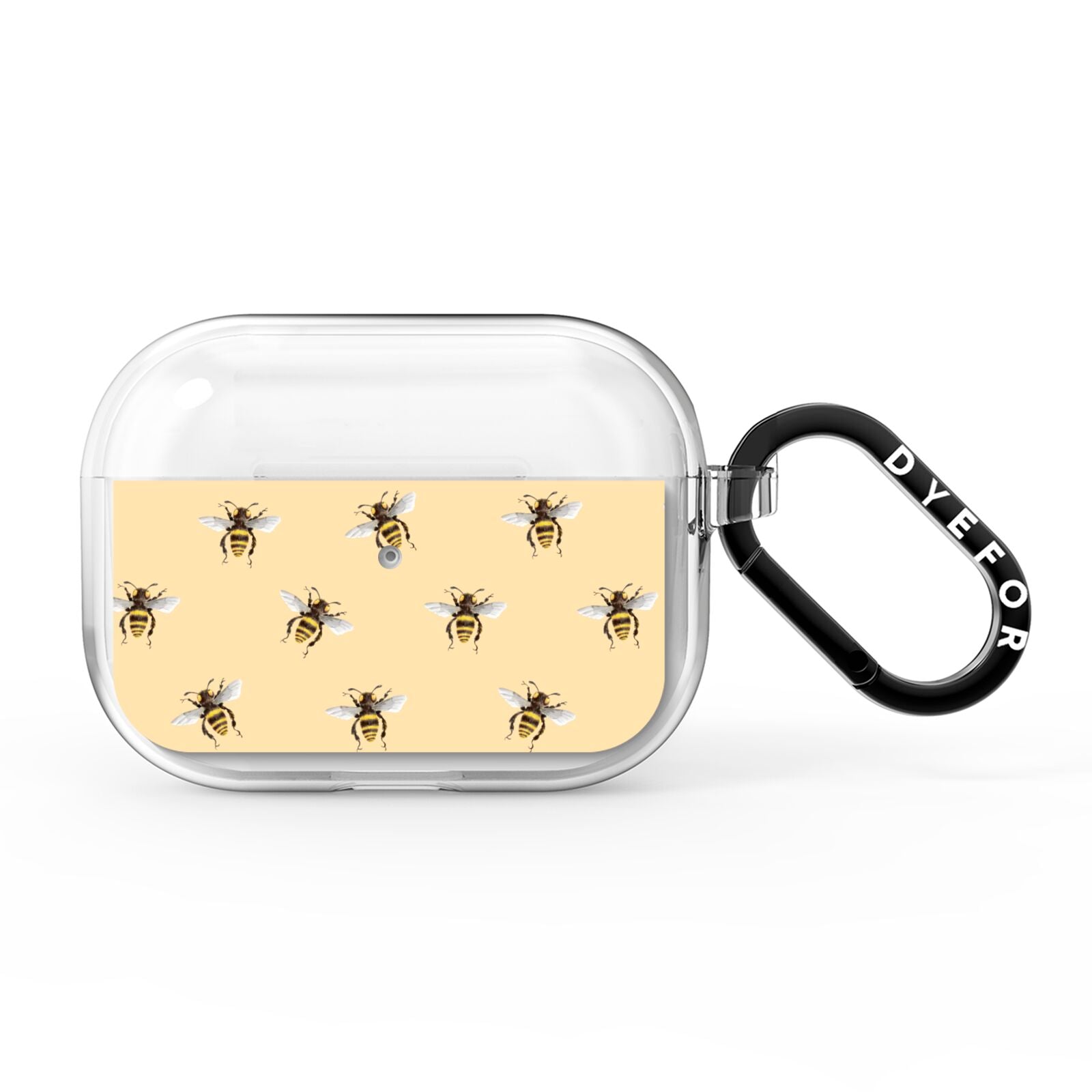 Bee Illustrations AirPods Pro Clear Case