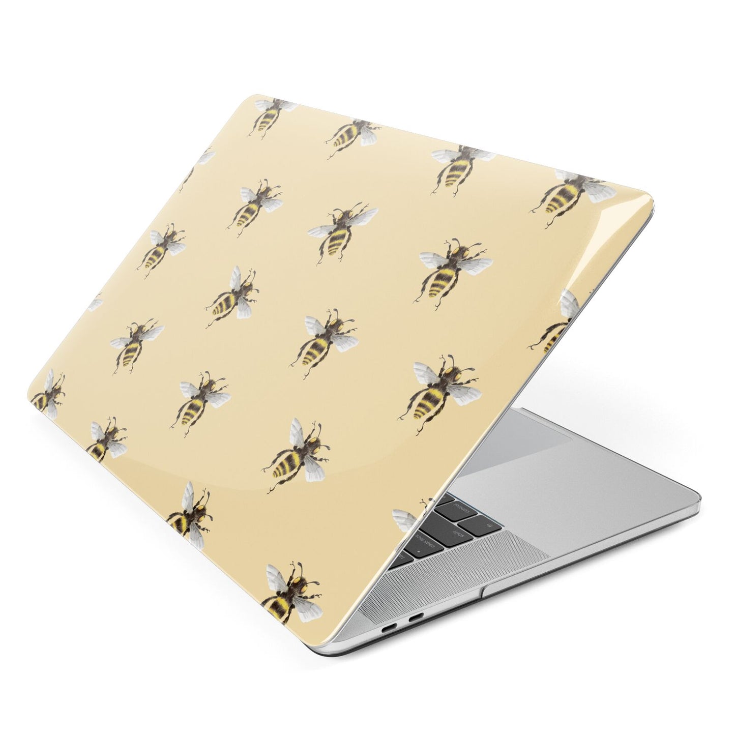 Bee Illustrations Apple MacBook Case Side View