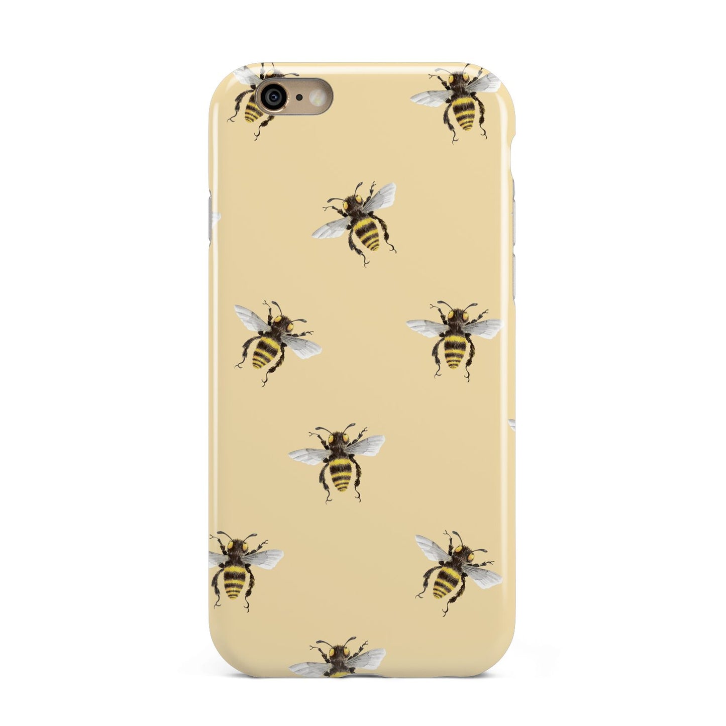 Bee Illustrations Apple iPhone 6 3D Tough Case