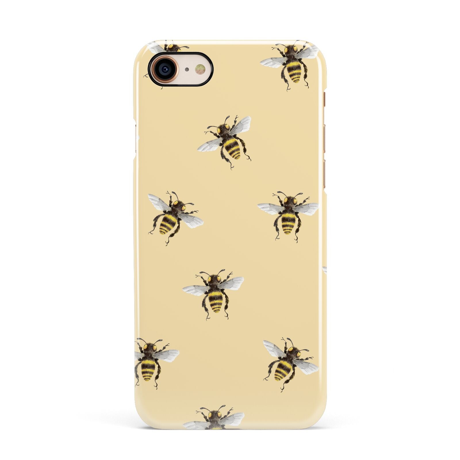 Bee Illustrations Apple iPhone 7 8 3D Snap Case