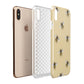 Bee Illustrations Apple iPhone Xs Max 3D Tough Case Expanded View