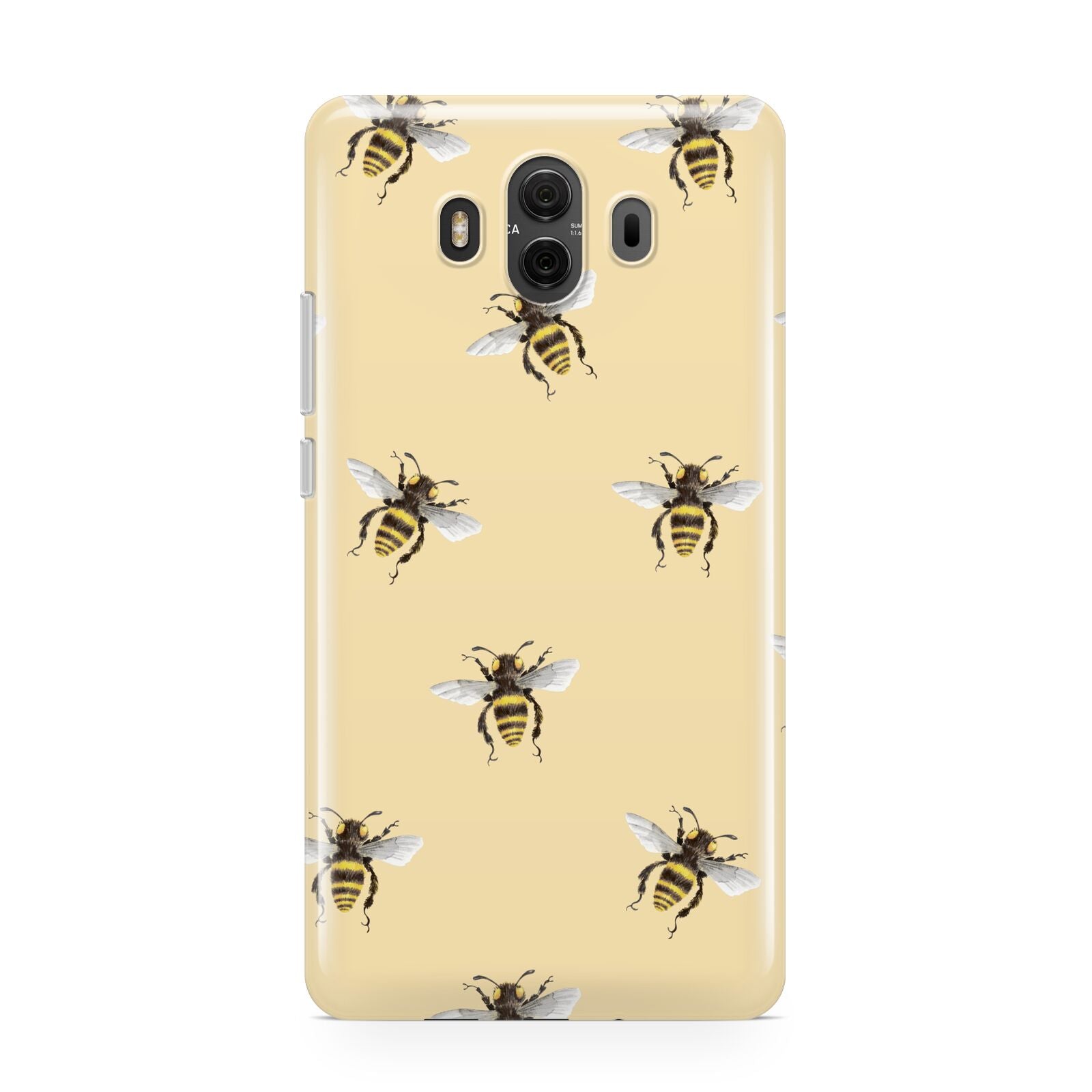 Bee Illustrations Huawei Mate 10 Protective Phone Case