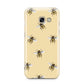 Bee Illustrations Samsung Galaxy A3 2017 Case on gold phone