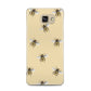 Bee Illustrations Samsung Galaxy A5 2016 Case on gold phone