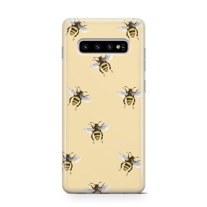 Bee Illustrations Samsung Galaxy S10 Case