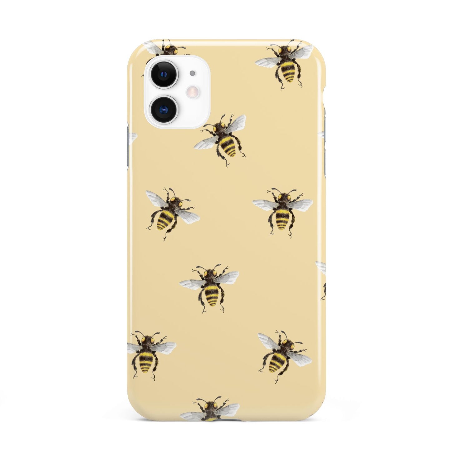 Bee Illustrations iPhone 11 3D Tough Case
