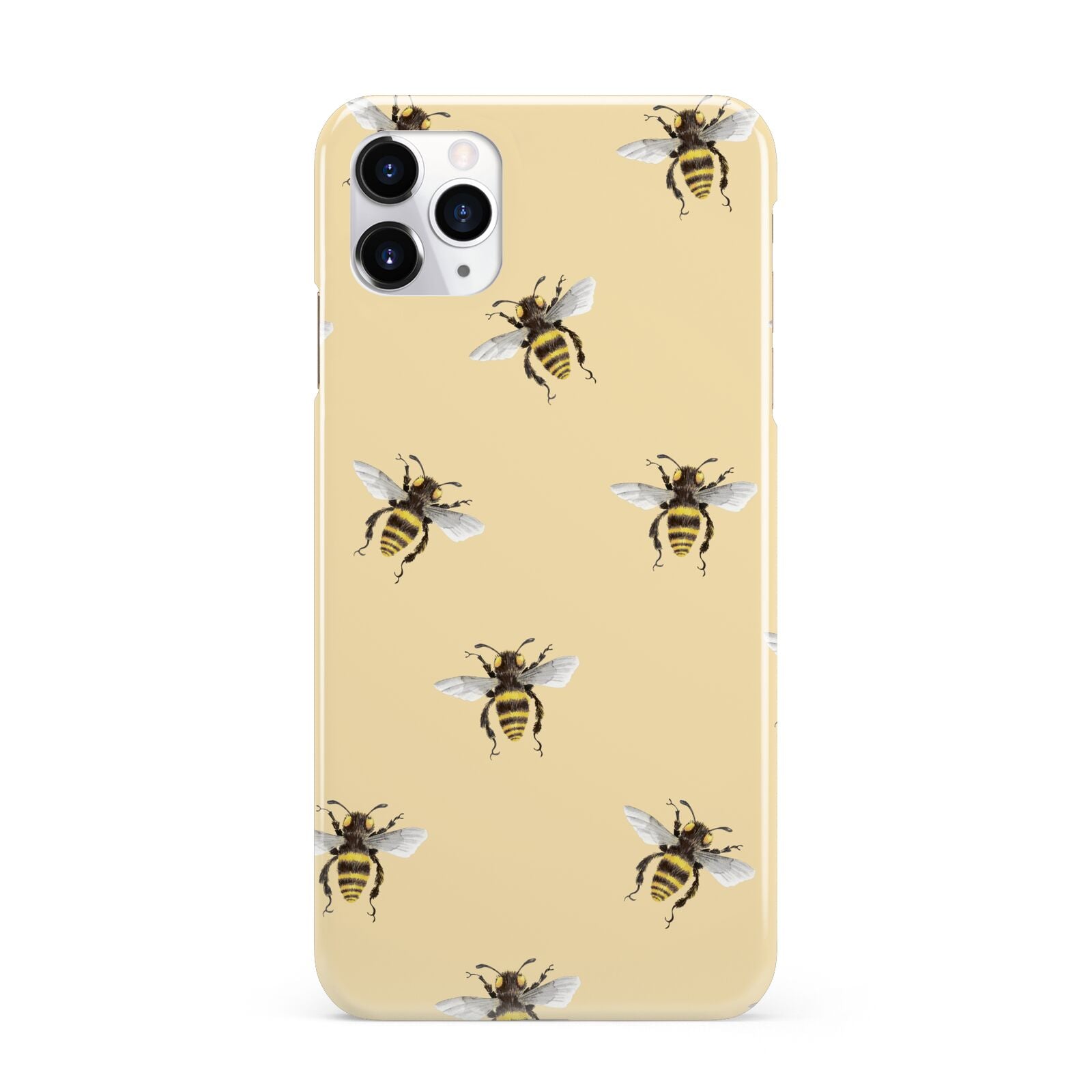 Bee Illustrations iPhone 11 Pro Max 3D Snap Case