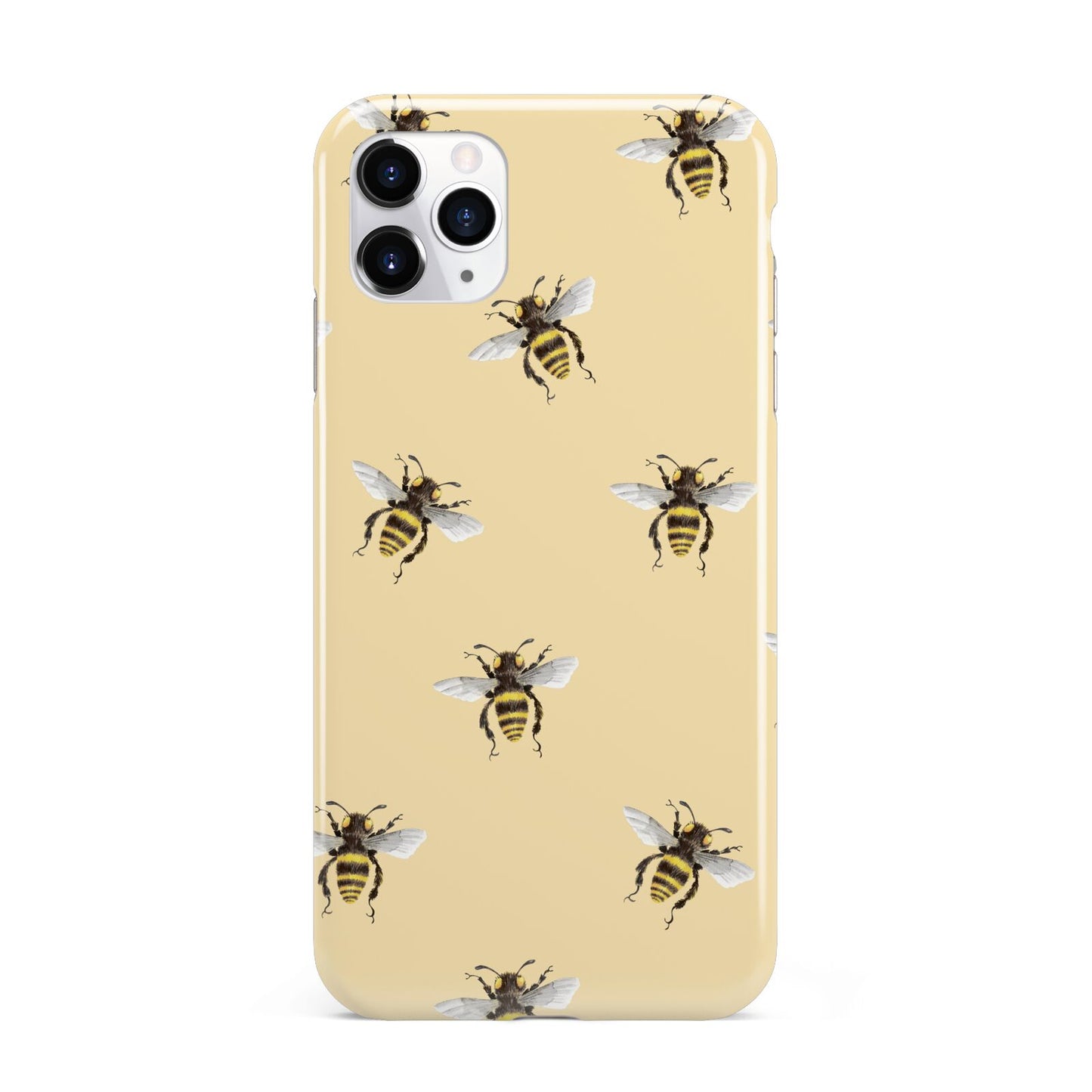 Bee Illustrations iPhone 11 Pro Max 3D Tough Case