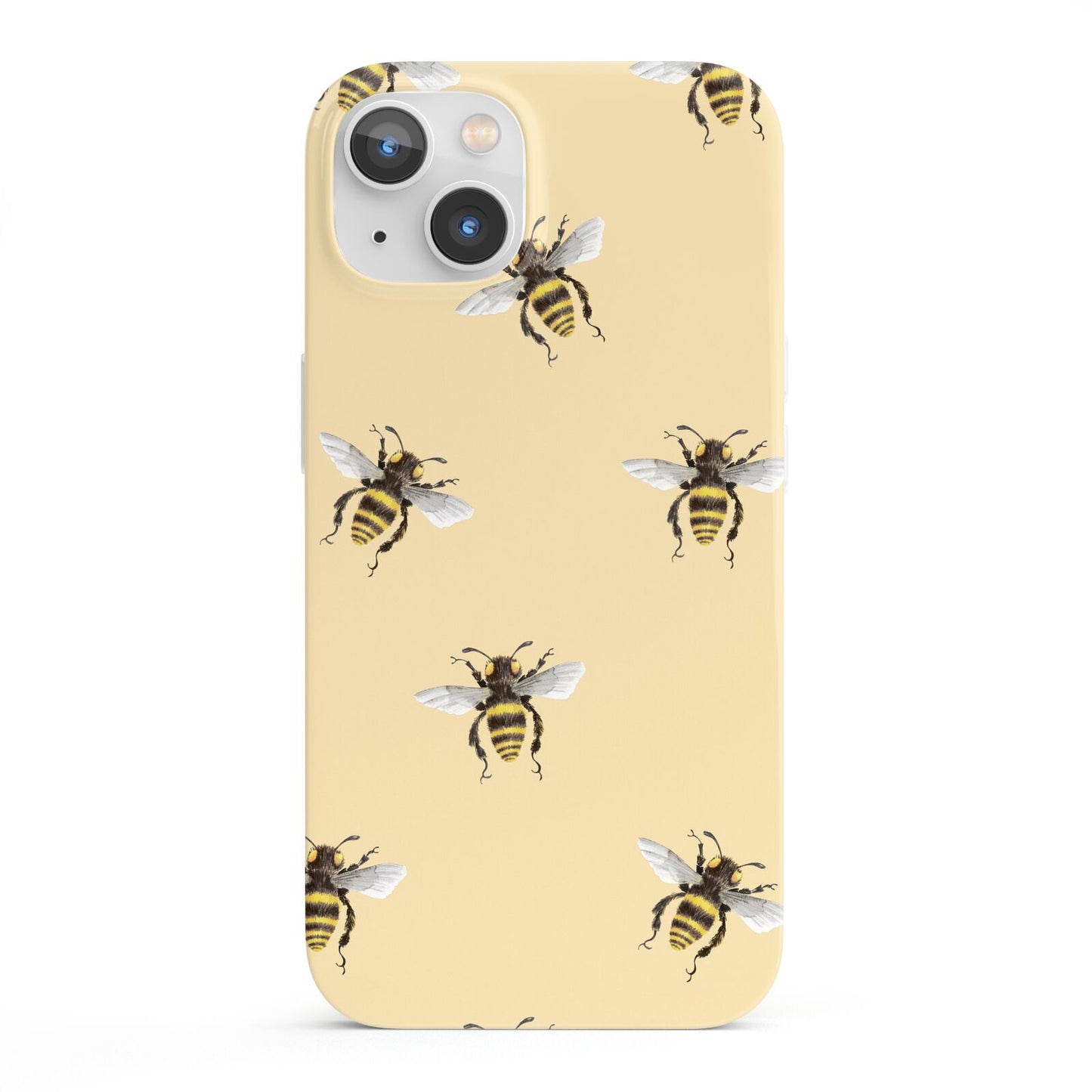 Bee Illustrations iPhone 13 Full Wrap 3D Snap Case