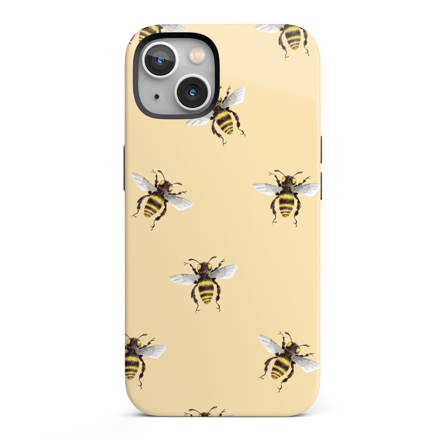 Bee Illustrations iPhone 13 Full Wrap 3D Tough Case
