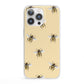 Bee Illustrations iPhone 13 Pro Clear Bumper Case