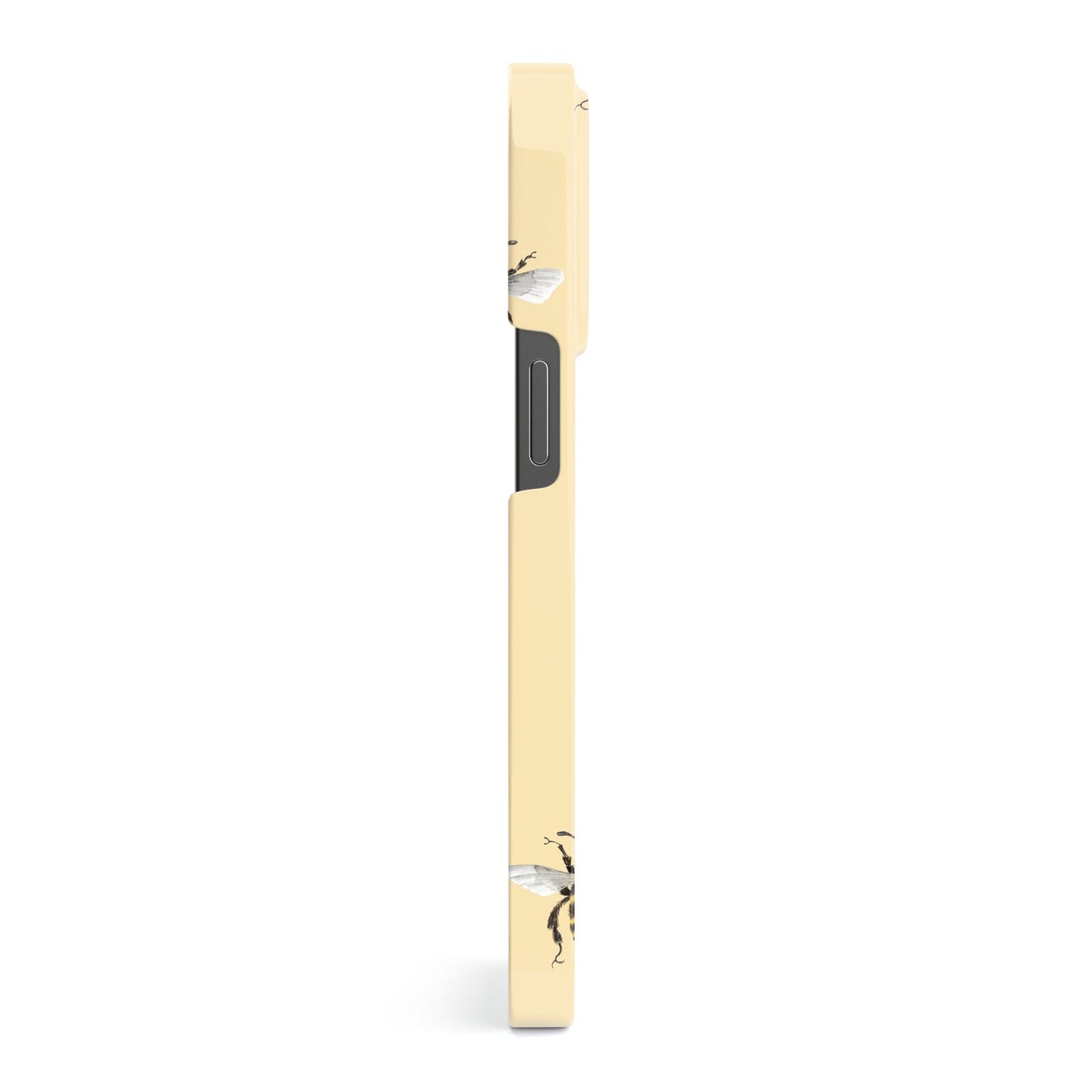 Bee Illustrations iPhone 13 Pro Side Image 3D Snap Case