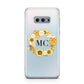 Bee Sunflower Wreath Personalised Initials Samsung Galaxy S10E Case