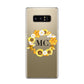 Bee Sunflower Wreath Personalised Initials Samsung Galaxy S8 Case
