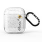 Bee in Flight Personalised Name AirPods Glitter Case