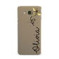 Bee in Flight Personalised Name Samsung Galaxy A8 Case