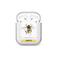 Bees Daisies Personalised Names AirPods Case