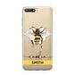 Bees Daisies Personalised Names Huawei Y6 2018