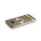 Bees Daisies Personalised Names Samsung Galaxy Case Side Close Up