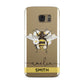 Bees Daisies Personalised Names Samsung Galaxy Case