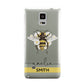 Bees Daisies Personalised Names Samsung Galaxy Note 4 Case
