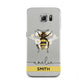 Bees Daisies Personalised Names Samsung Galaxy S6 Case